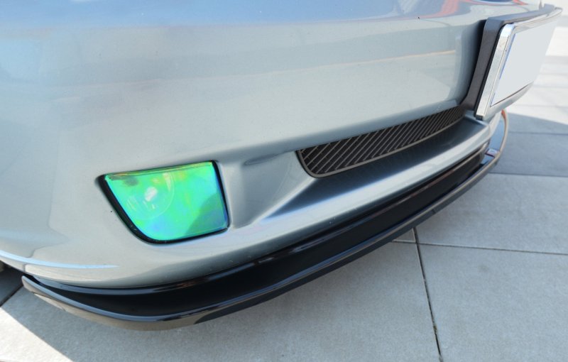 Front Splitter V.3 Gloss Black ABS