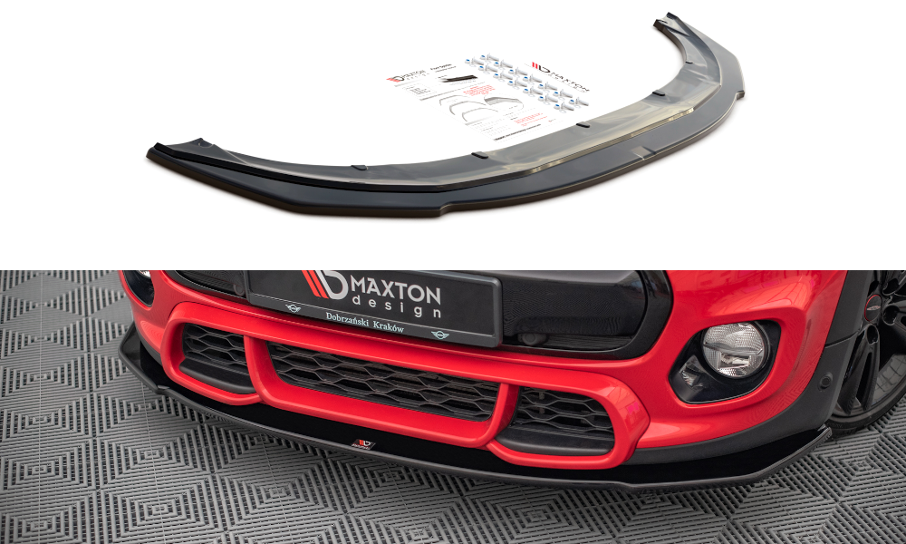 Front Splitter ABS Black