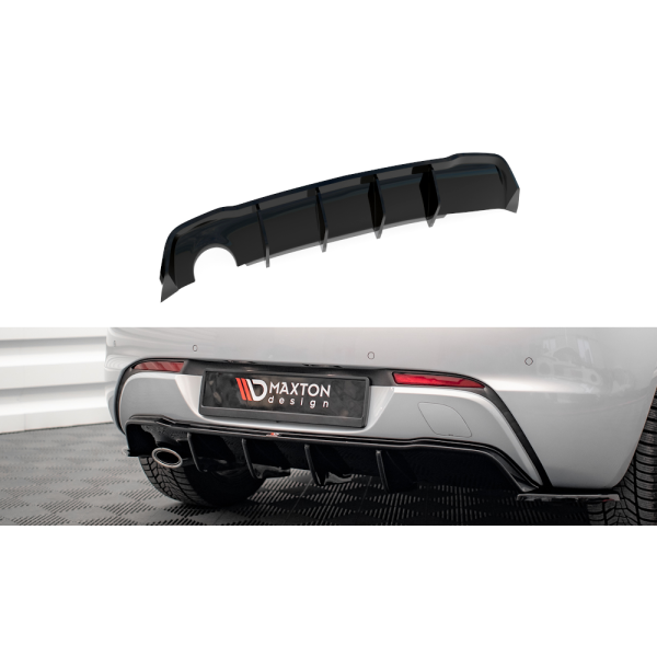 Single Exhaust Rear Valance ABS Plastic