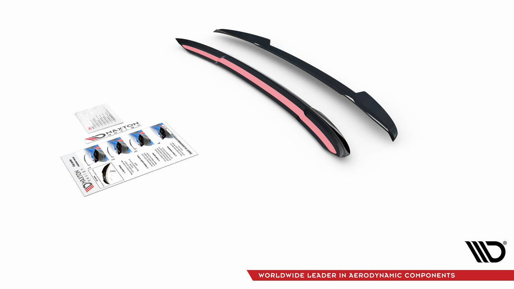 Audi A4 B9 Facelift Splitter & Spoiler Cap Set