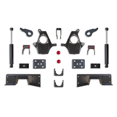 3-Inch/5-Inch Lowering Kit w/ Spindles Flip Kit Shackles C-Notch