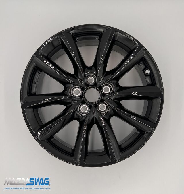 18-Inch 10-Spoke Black Alloy Wheel