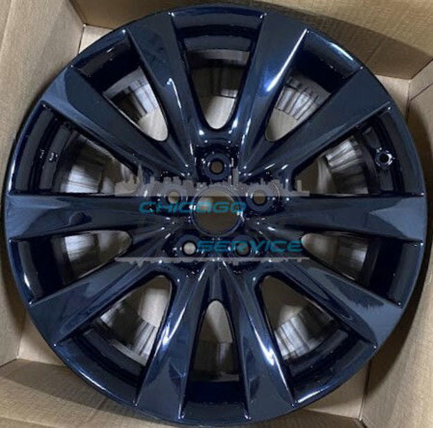 Twin 5-Spoke Alloy Wheel, Black Metallic