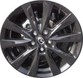 Twin 5-Spoke Alloy Wheel, Black Metallic