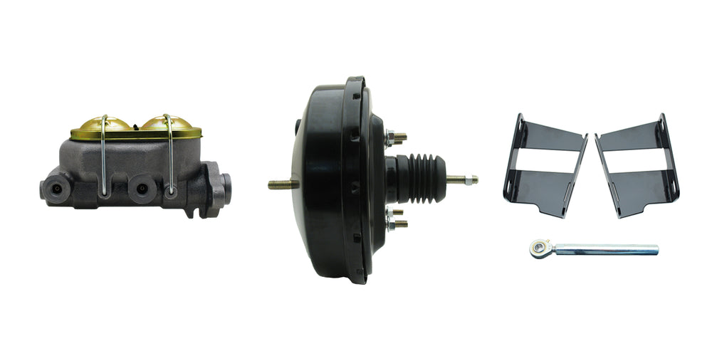 Power Brake Unit Conversion Kit w/ 9-Inch Booster