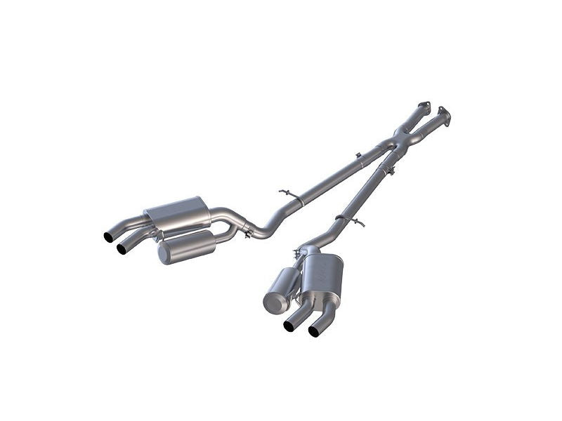 Pro Series 2.5-Inch Cat-Back Exhaust System Dual Rear Exit