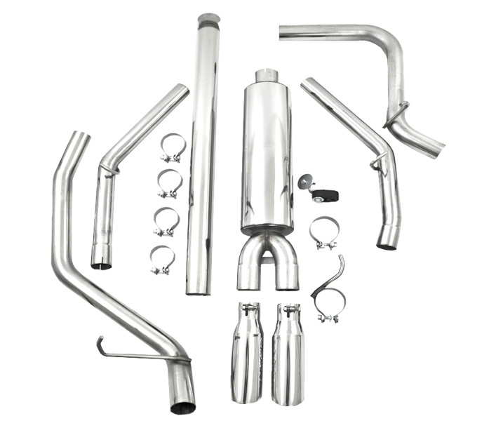 Armor Pro Series Dual Split Rear Exhaust System