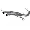 Armor Lite Series 2.5-Inch Cat-Back Exhaust System Dual Rear Exit