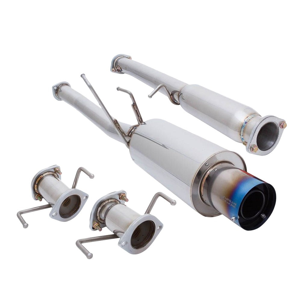 3-Inch Polished Stainless Steel Cat-Back Exhaust System with 4.5-Inch Tip