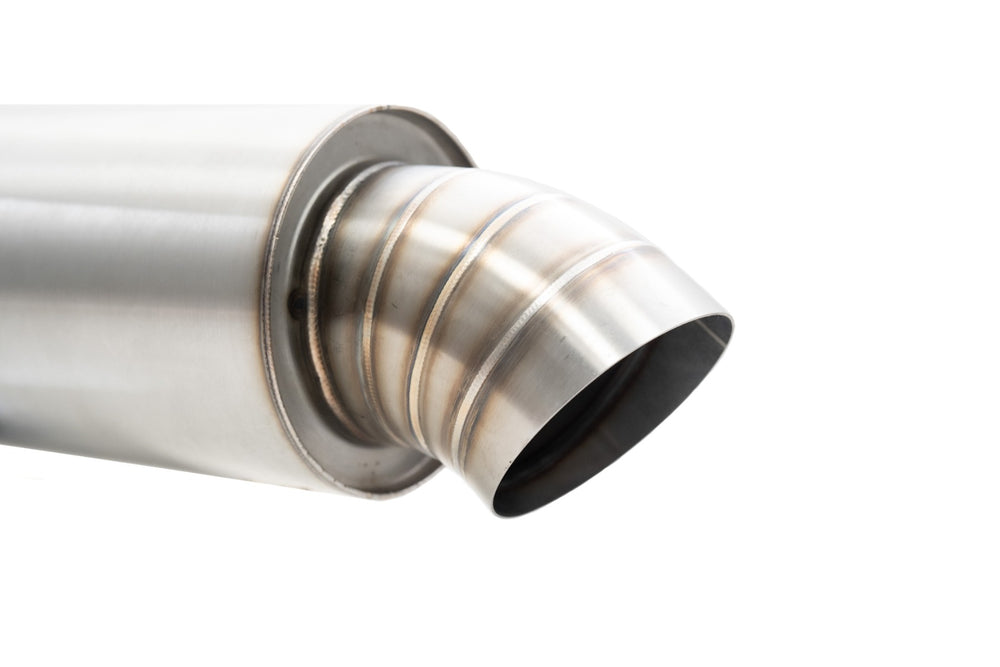 3" T-304 Stainless Steel Downpipe