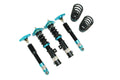 Coilover Kit with Monotube Construction and 32 Levels of