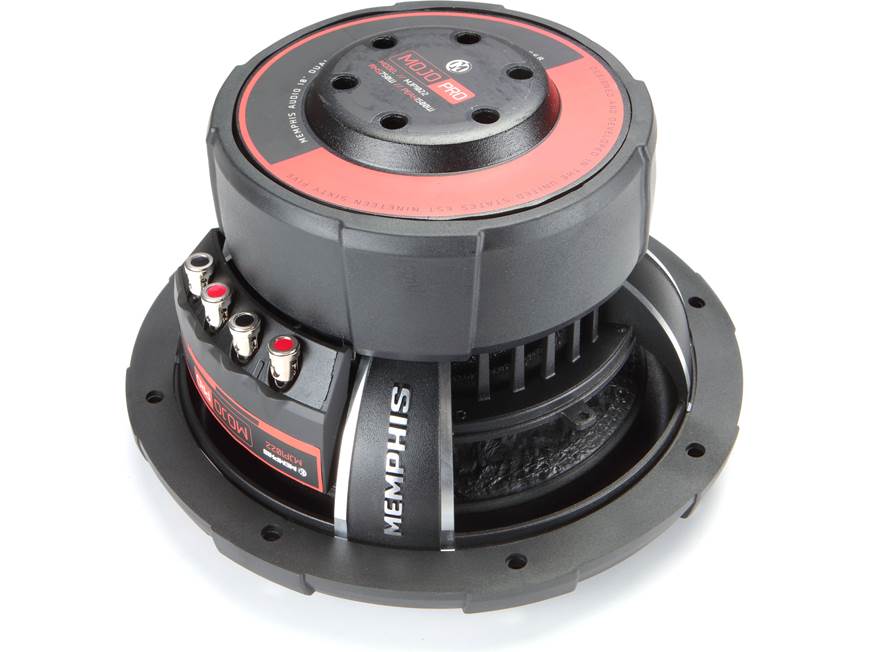 Memphis Audio Pro 10-Inch Dual 2-Ohm Component Subwoofer