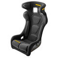 Fiberglass Racing Seat, Black Velour