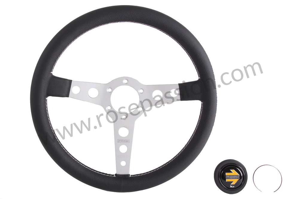 350mm Leather Steering Wheel