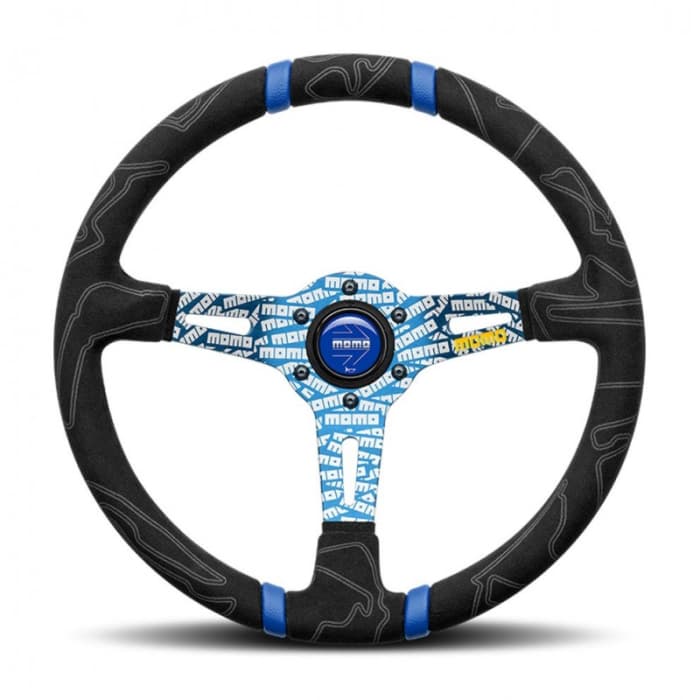 Ultra Black Edition 350mm Deep Dish Steering Wheel
