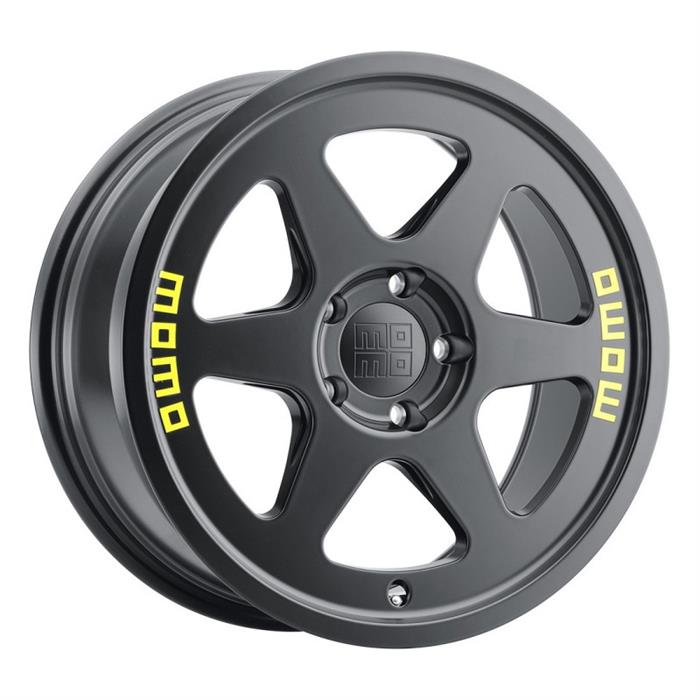 Heritage 6 18x8 Satin Black Wheel