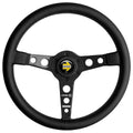 Prototipo 350mm Black Leather Steering Wheel