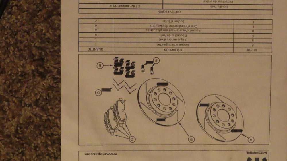 Front & Rear Brake Upgrade Kit