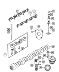 Camshaft 221°/225° Duration 0.357"/.323" Lift 120LSA