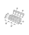 5.7L V8 HEMI Cylinder Head, Right Side