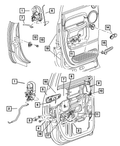 Rear Right Door Latch Assembly