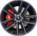 20x9 10-Spoke Satin Black Alloy Wheel
