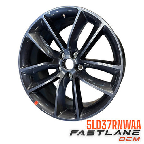 20x9 10-Spoke Satin Black Alloy Wheel