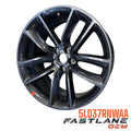 20x9 10-Spoke Satin Black Alloy Wheel