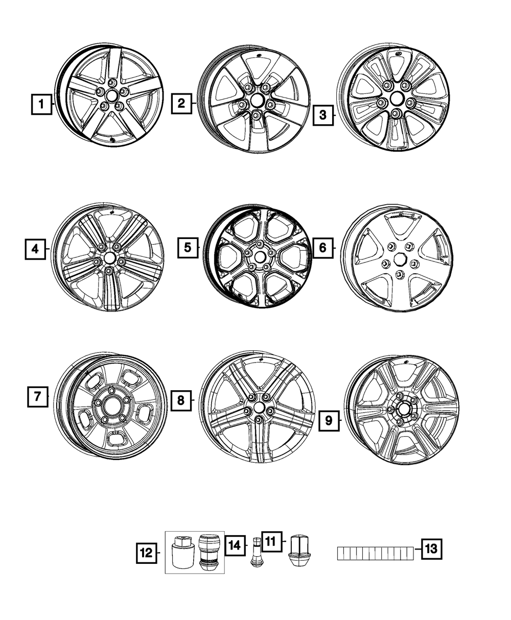 20-Inch Polished Chrome Clad 5-Spoke Alloy Wheel