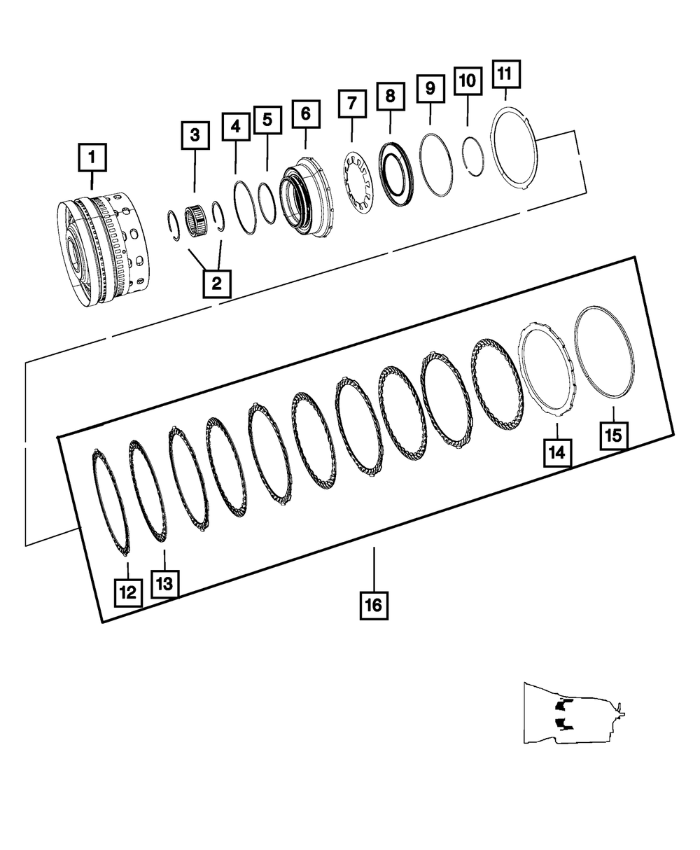 K1 Input Clutch