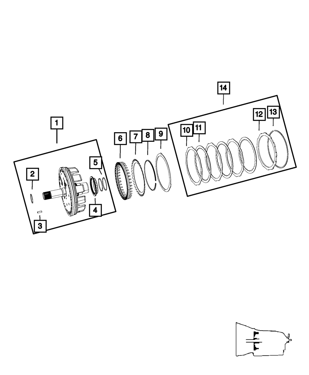 B1 Brake Clutch Package
