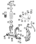 Front Left and Right Suspension Shock Absorber Kit
