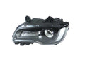 Headlamp Assembly, Driver-Side, Black Bezel