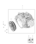 Transaxle Assembly with Torque Converter