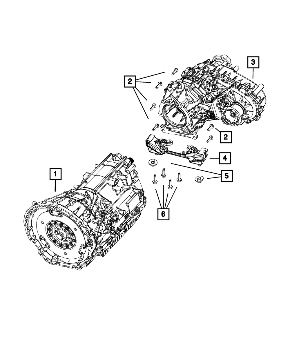 3.6L V6 24V VVT Engine Mount