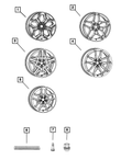 20-Inch Blacknoise Aluminum Wheel