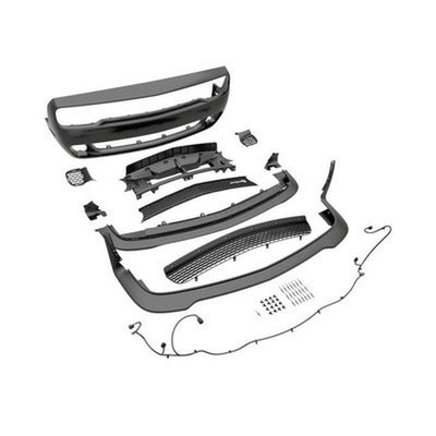 Dual-Snorkel Air Intake Hood Assembly