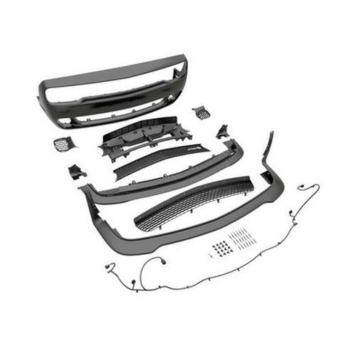 Dual-Snorkel Air Intake Hood Assembly