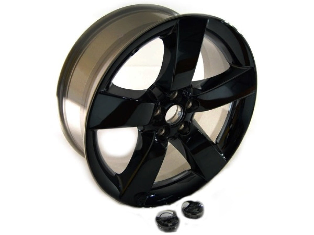 20-Inch 5-Spoke R/T Wheel, Black/Chrome Spinelle
