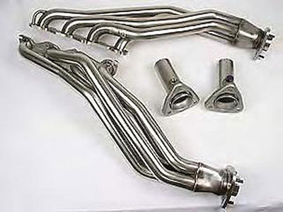 Triple Nickel-Chrome Exhaust Manifold Set