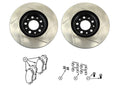Performance Brake Kit with Slotted Rotors and Pads