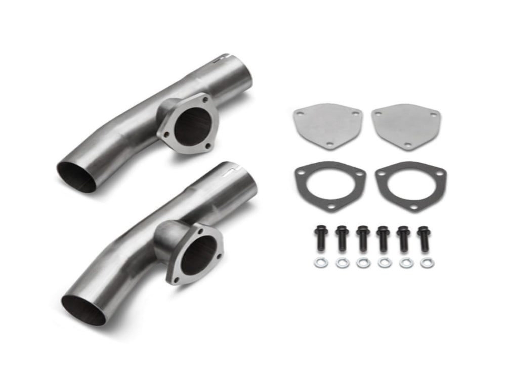 Cat-Back Exhaust Adapter Kit w/ Polished Tips