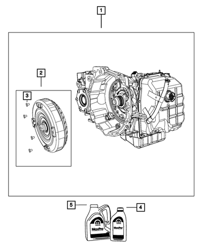 Automatic Transaxle w/ Torque Converter