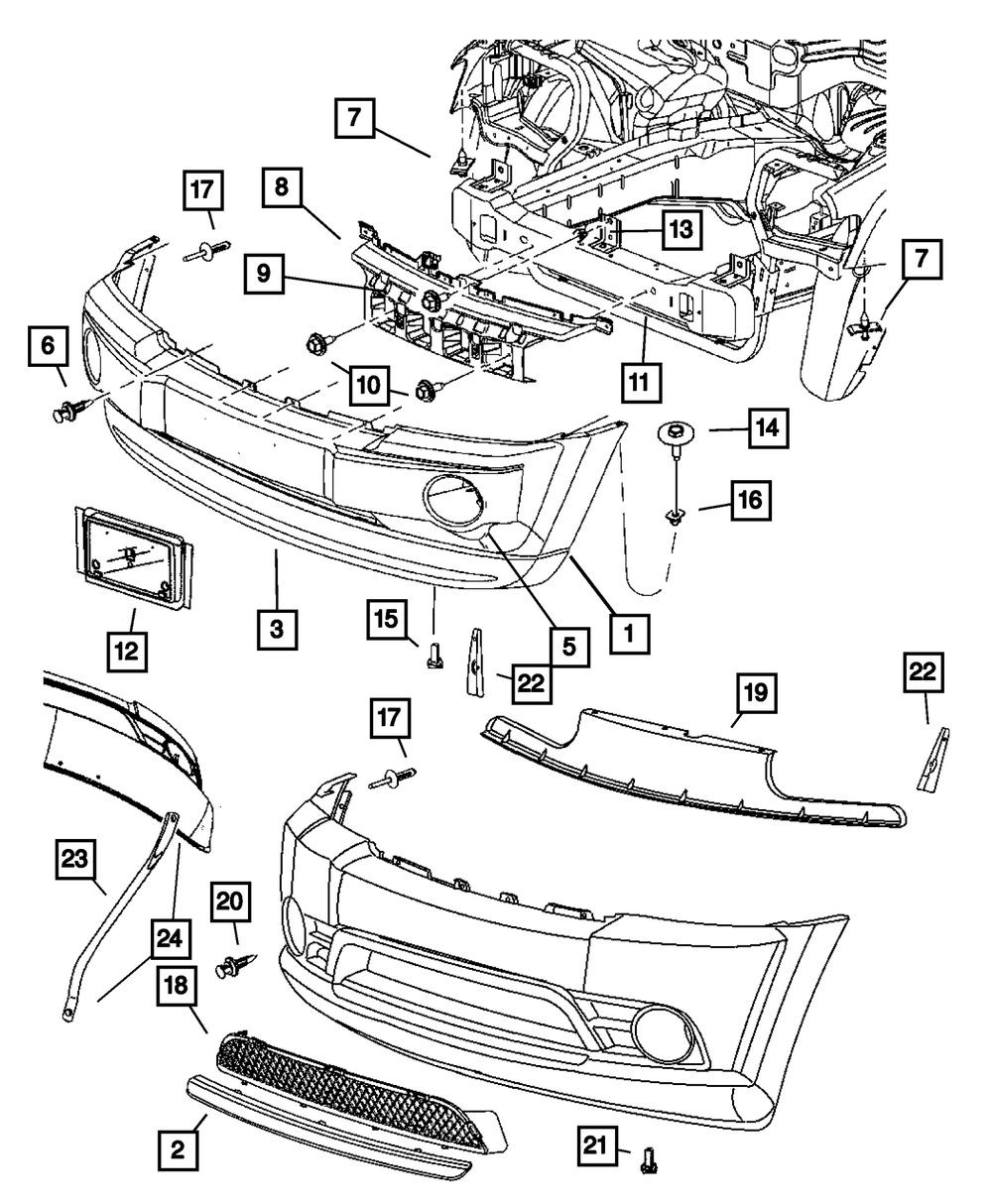 Lower Air Dam Deflector
