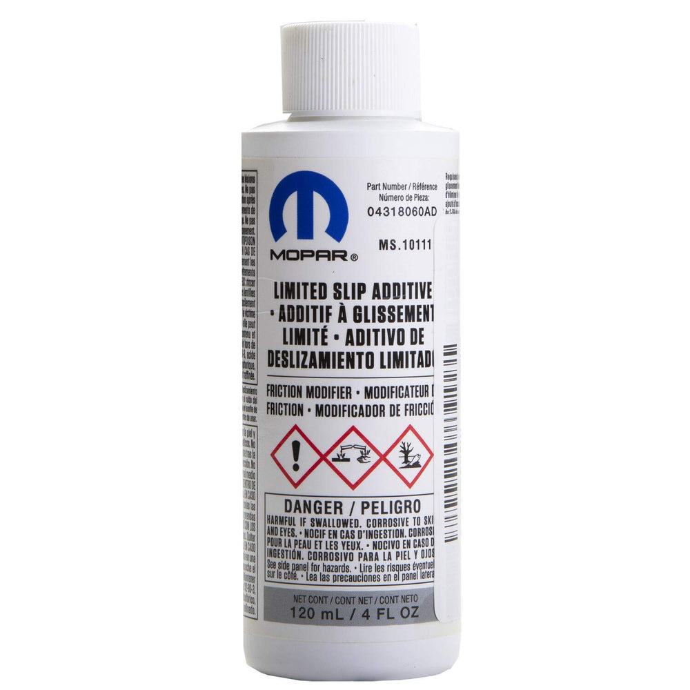 Axle Lubricant with Limited-Slip Additive