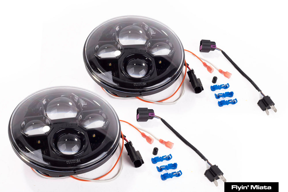 Sealed7 2.0 7-Inch Round Bi-LED Headlight