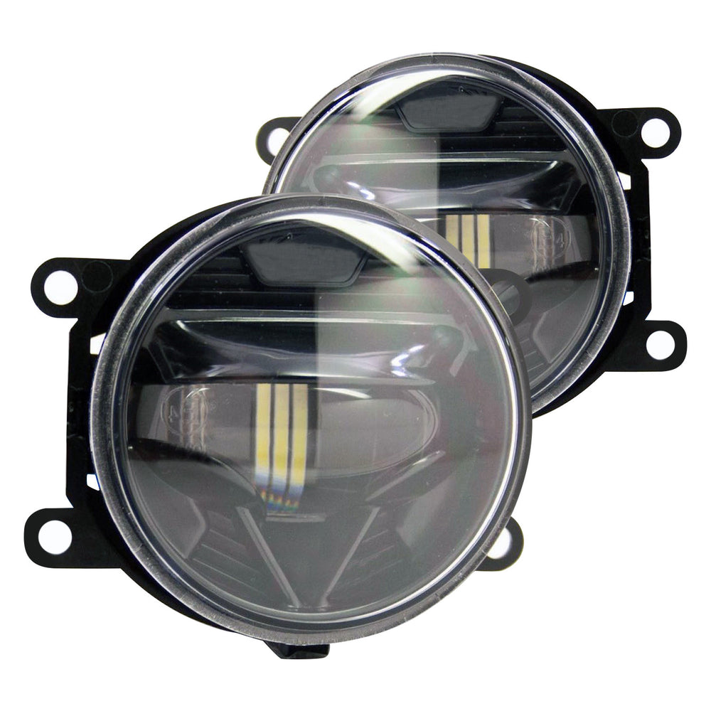 ~(1 lbs. 12X5X4)~ Morimoto XB LED Fogs: Type U (Set / Black)