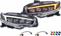 XB Black DRL LED Headlight Assembly