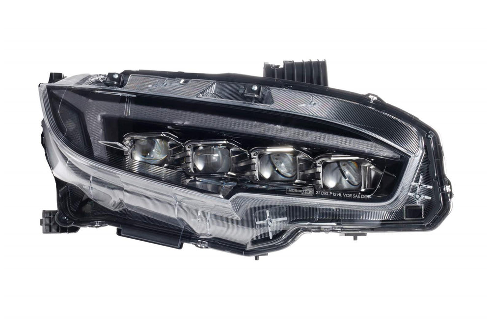XB Black DRL LED Headlight Assembly