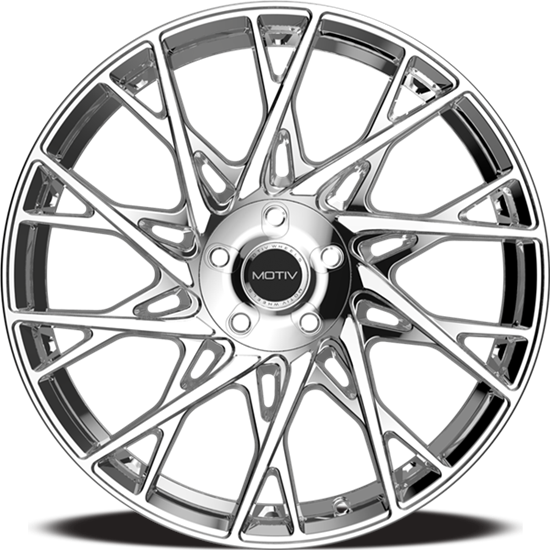 Maestro 10-Spoke Mesh Alloy Wheel, Chrome